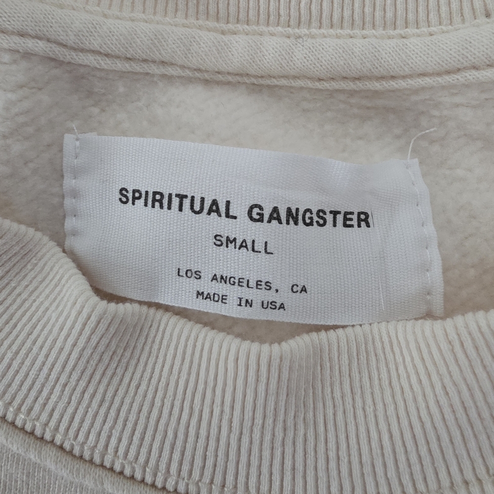 NWT Spiritual Gangster Lovers Crew Sz Sm - Picture 6 of 9